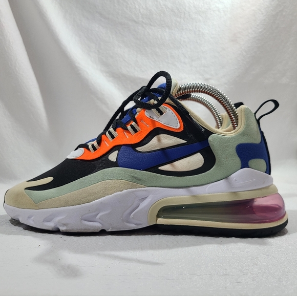 Womens Nike Air Max 270 React Fossil Pistachio Frost Size: 6 Color: Black Blue - www.afpr.in